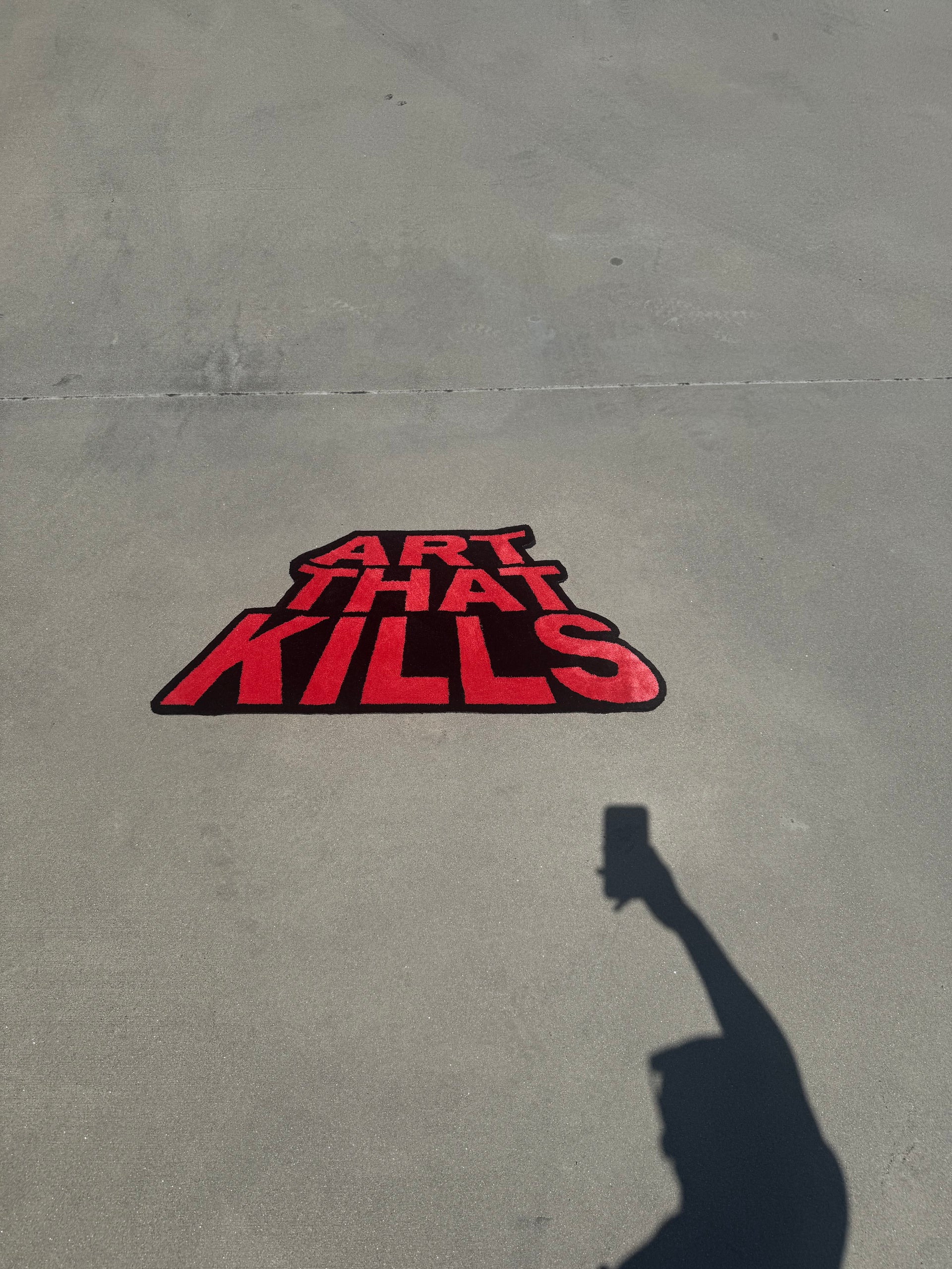 ART THAT KILLS RUG