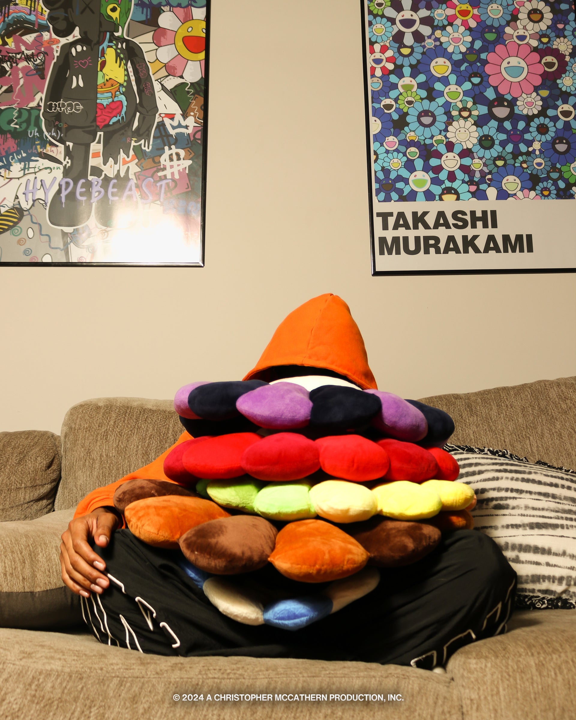 FLOWER PLUSHIE PILLOWS