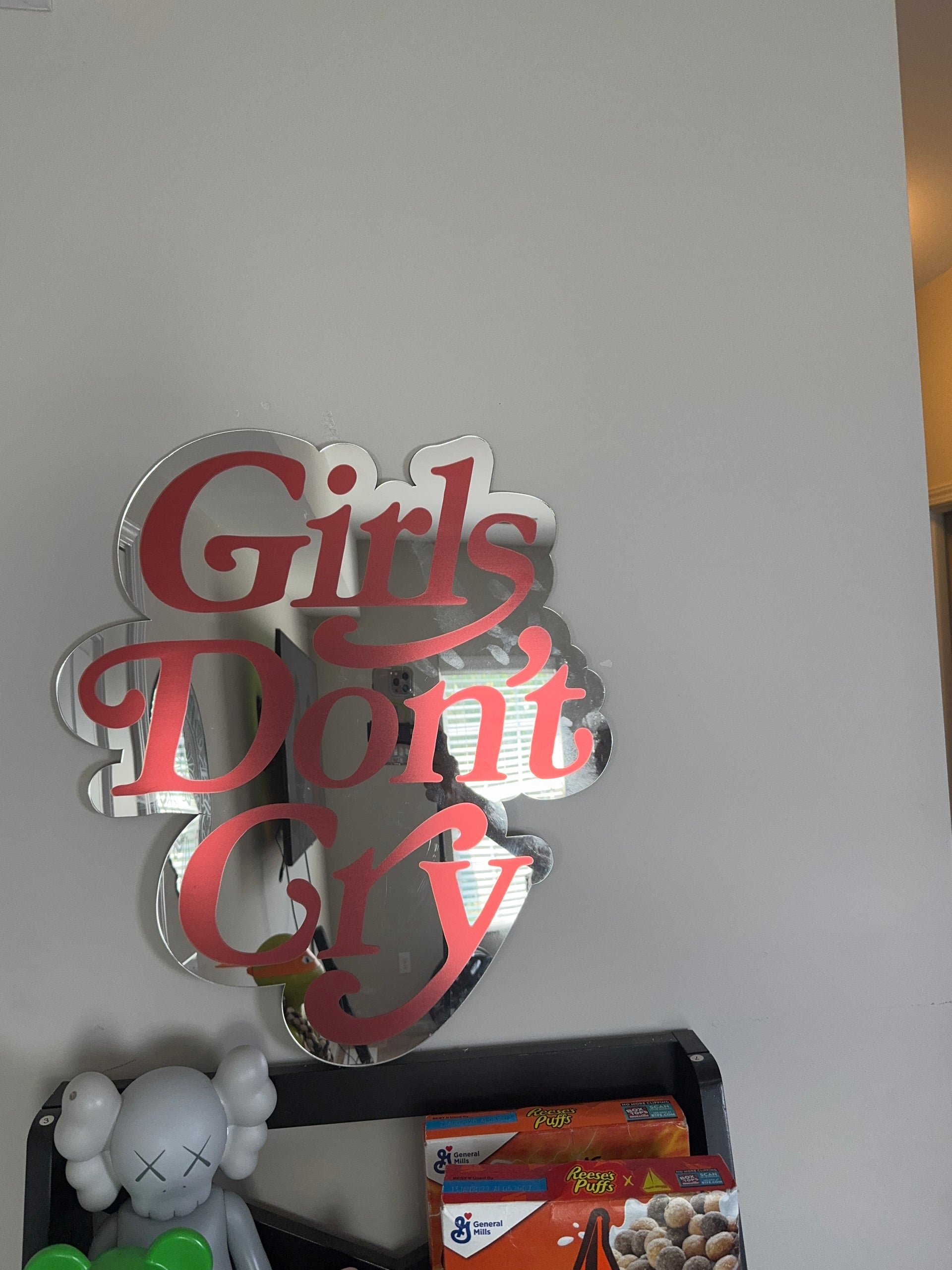 GIRLS DON’T CRY CUSTOM MIRROR