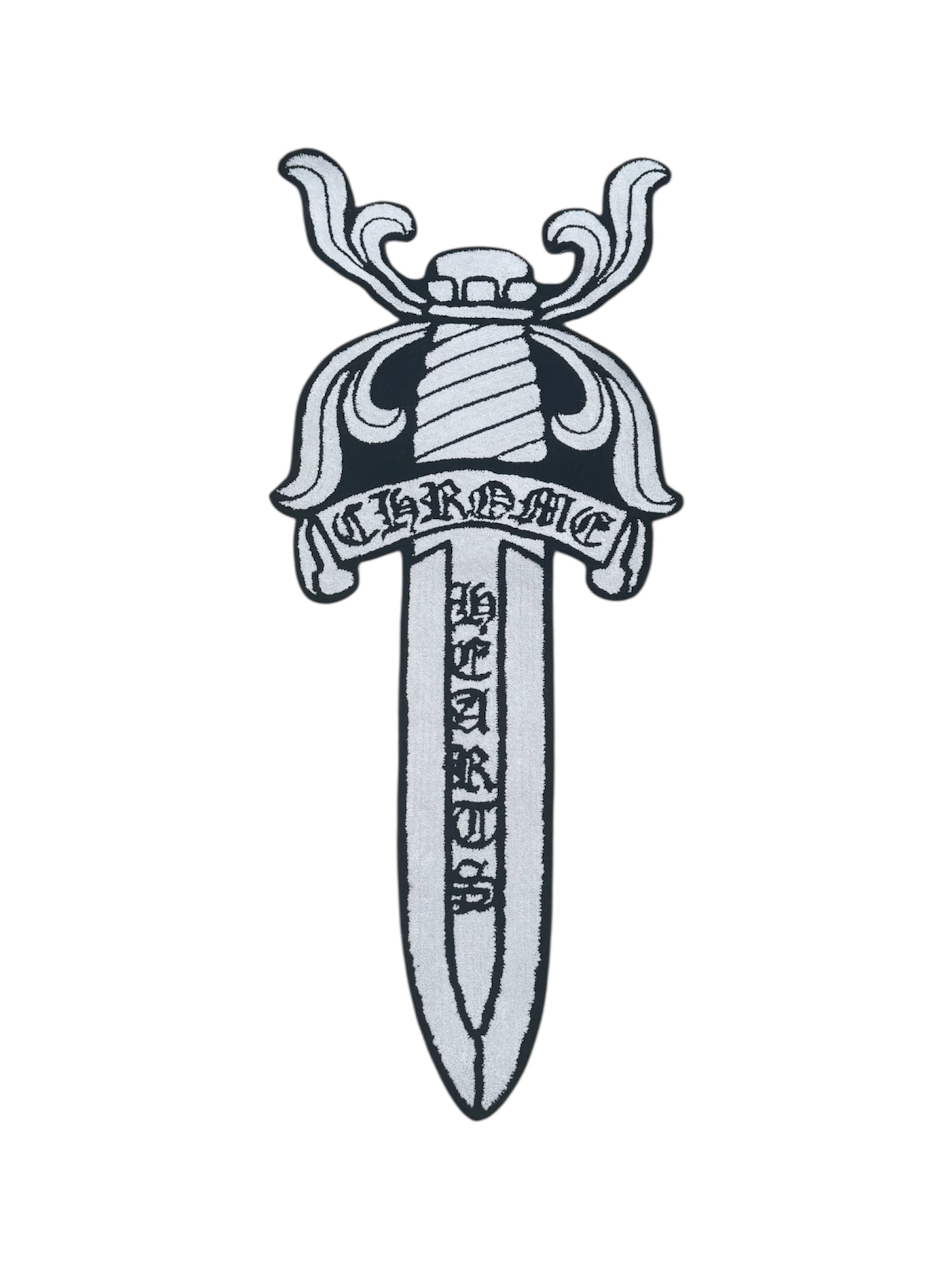 CHROME HEARTS DAGGER RUG