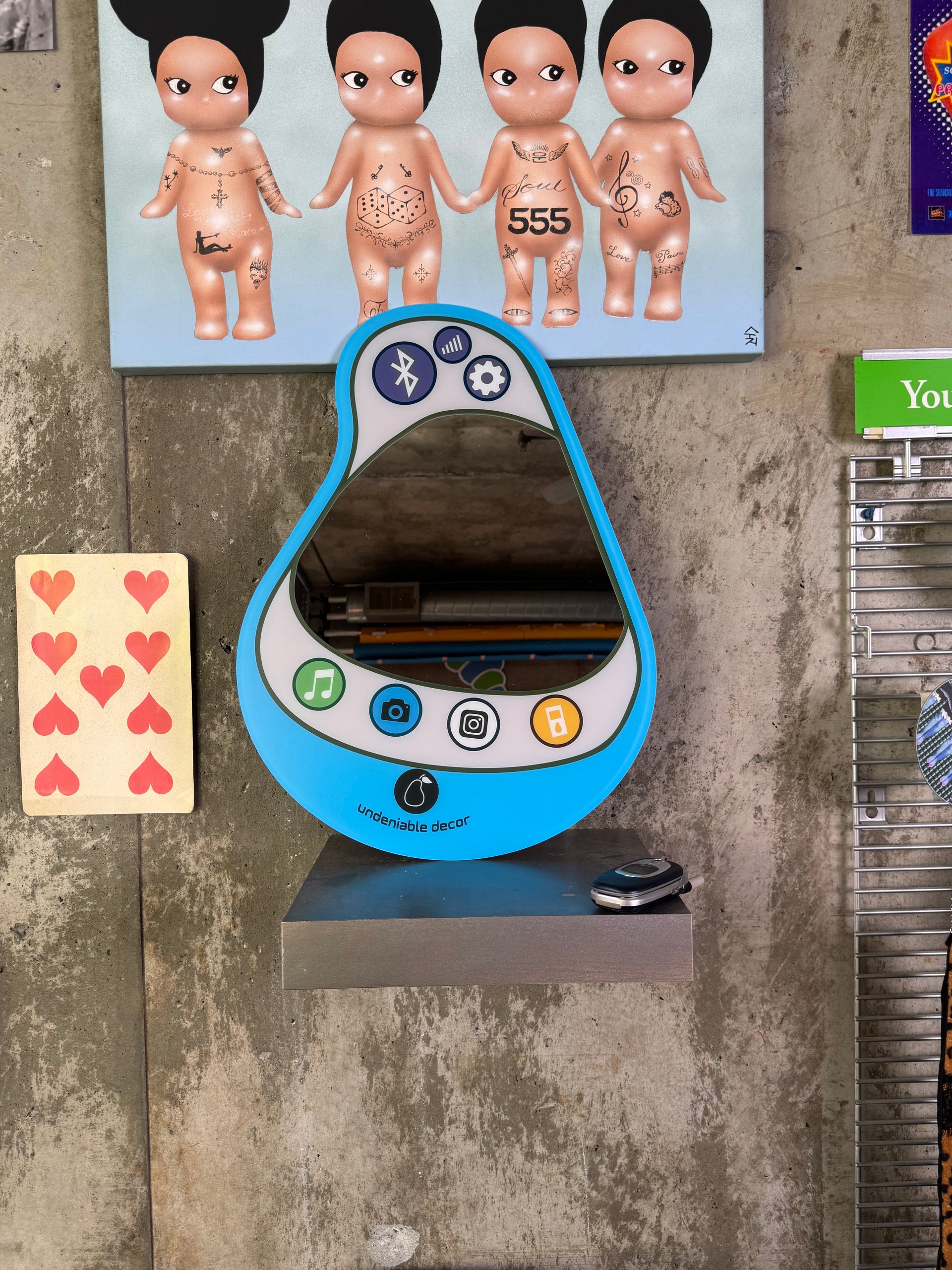 PEAR PHONE MINI BLUE RASPBERRY