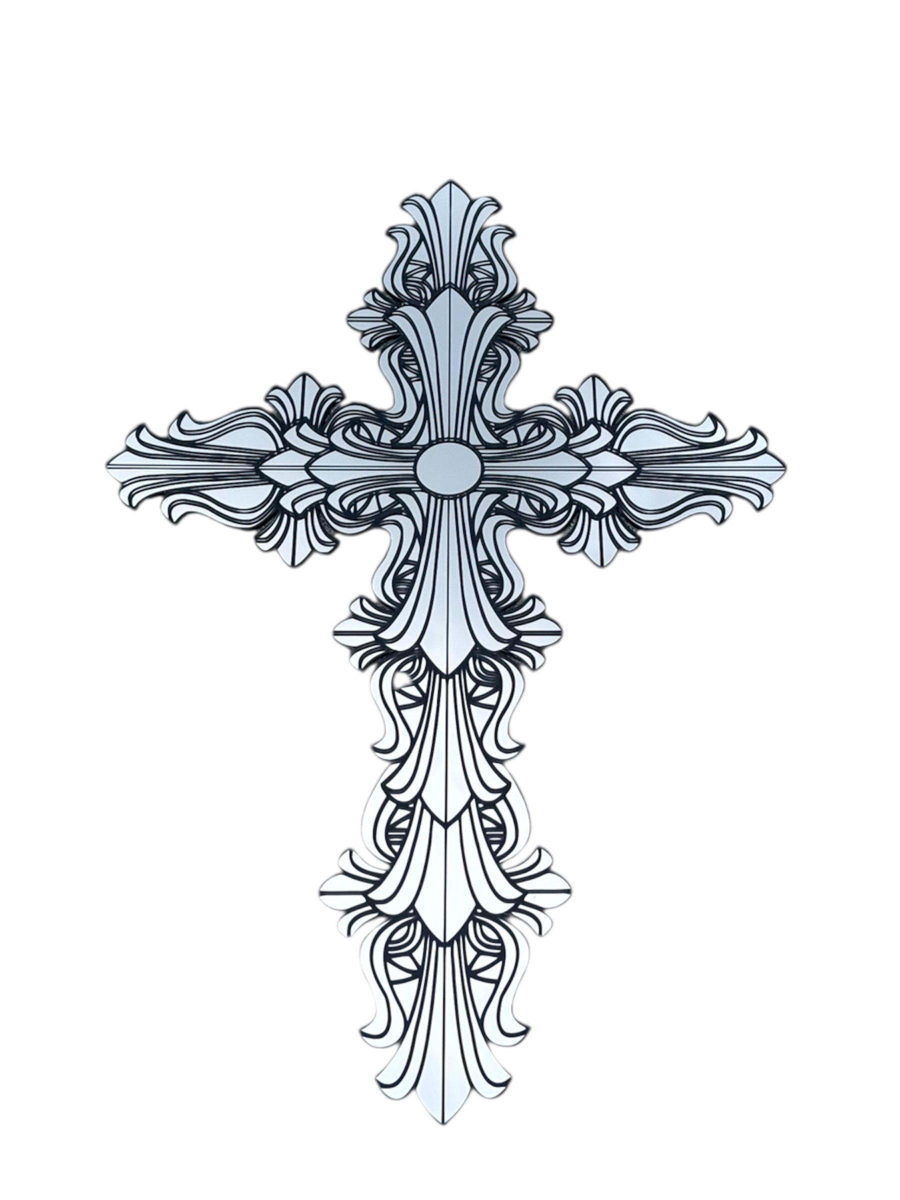 CHROME SPINAL MIRROR