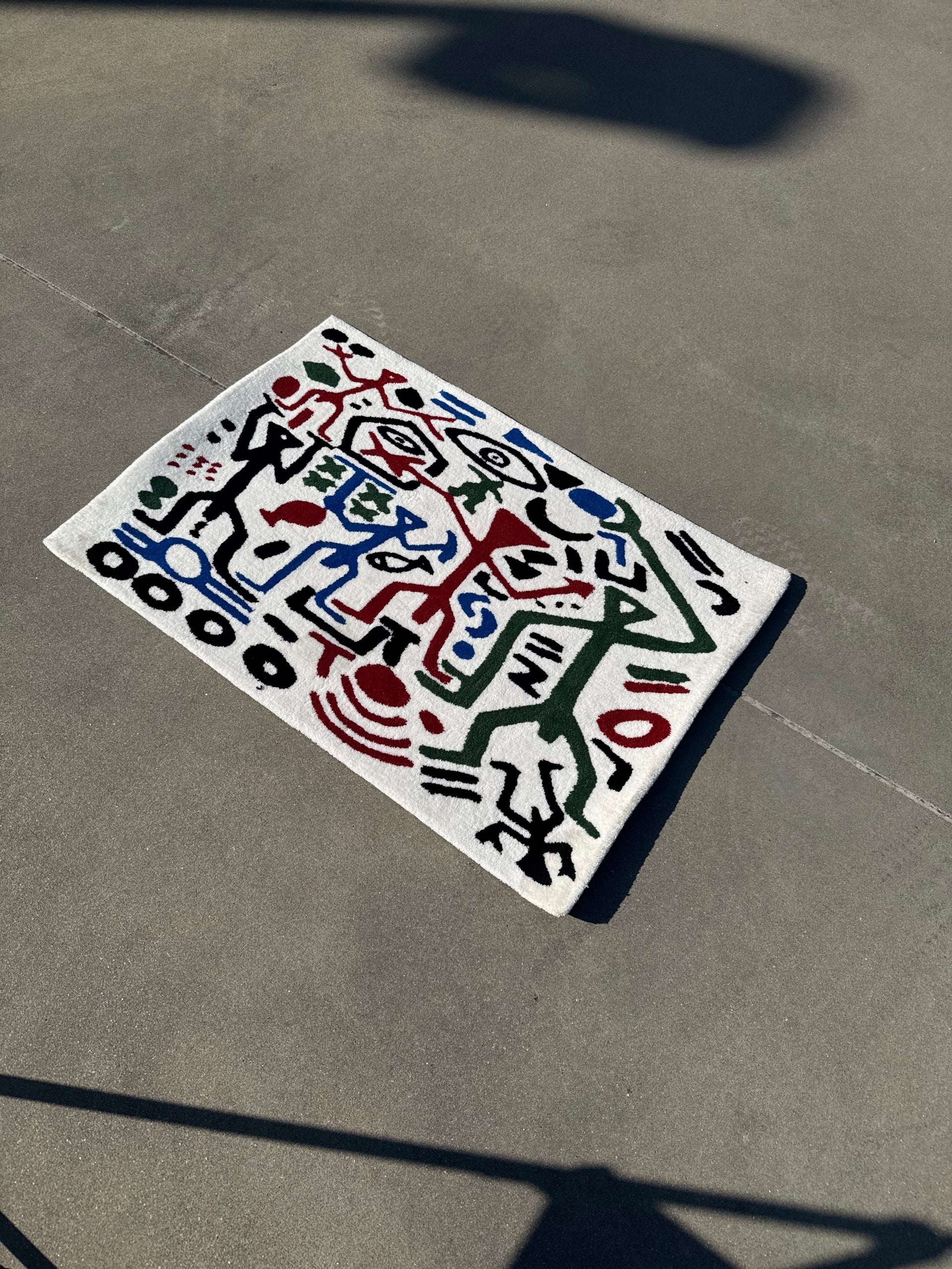 Keith Herring Tufted Rug