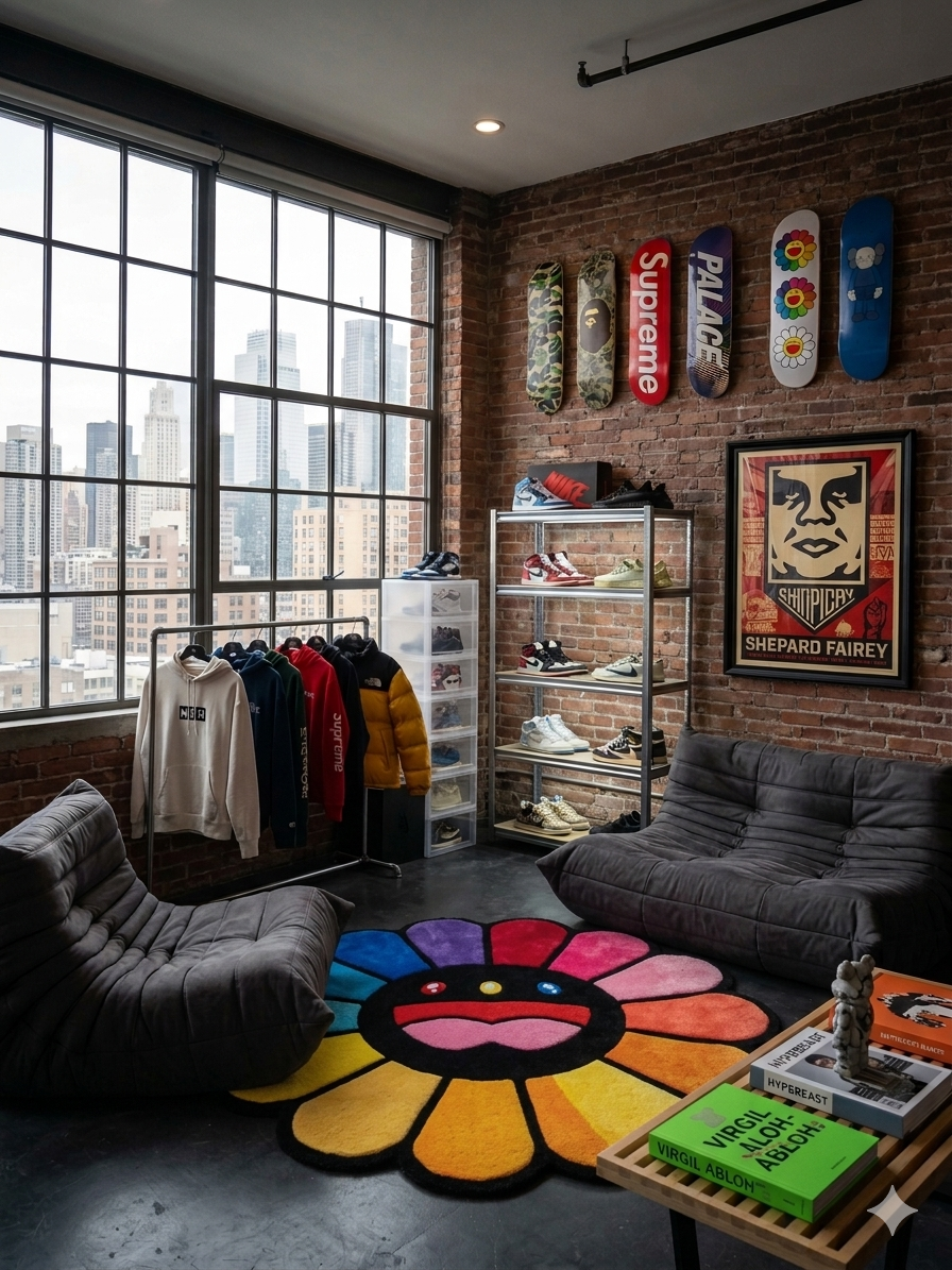 Flower Power Tufted Rug