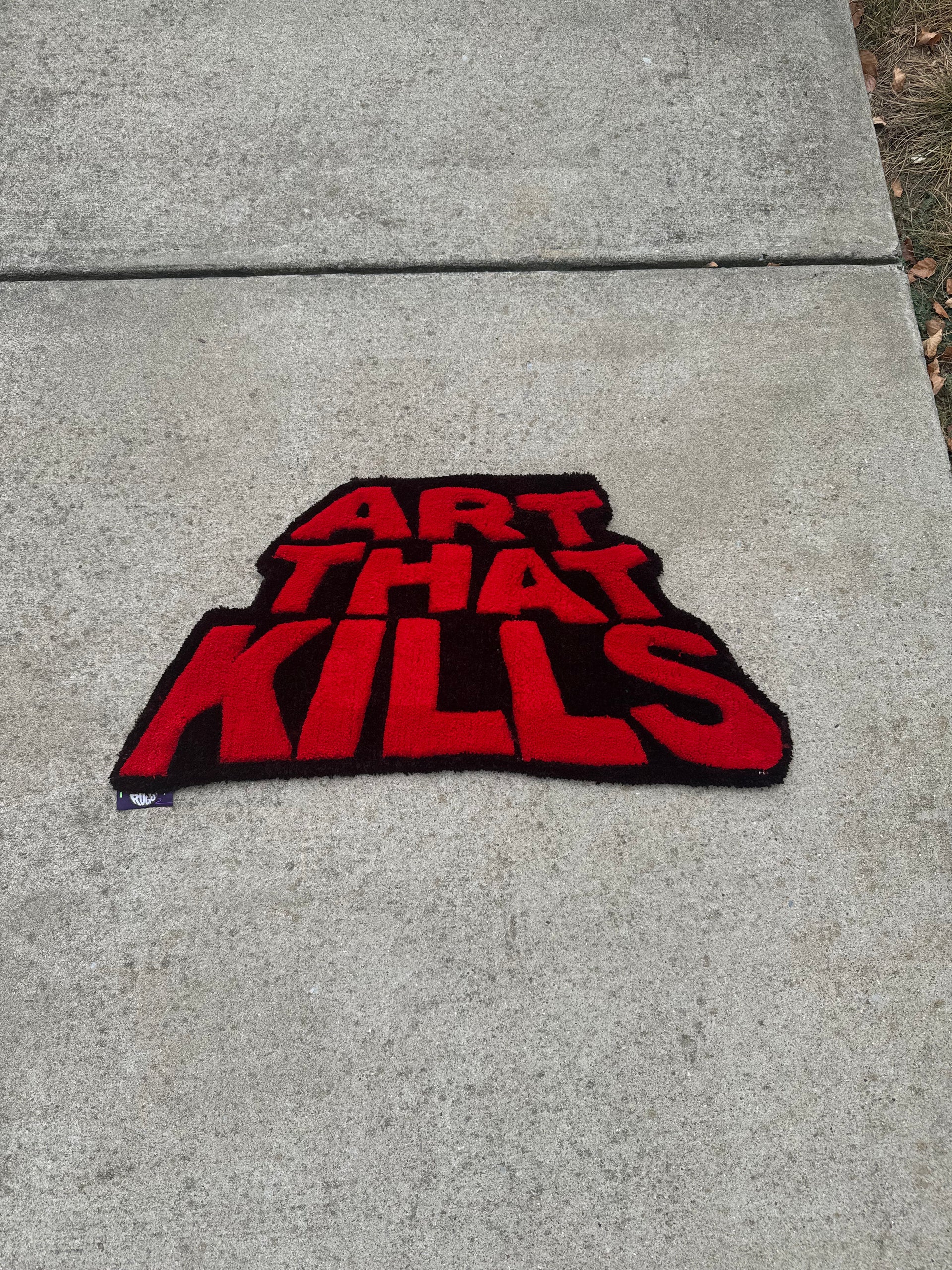 ART THAT KILLS RUG