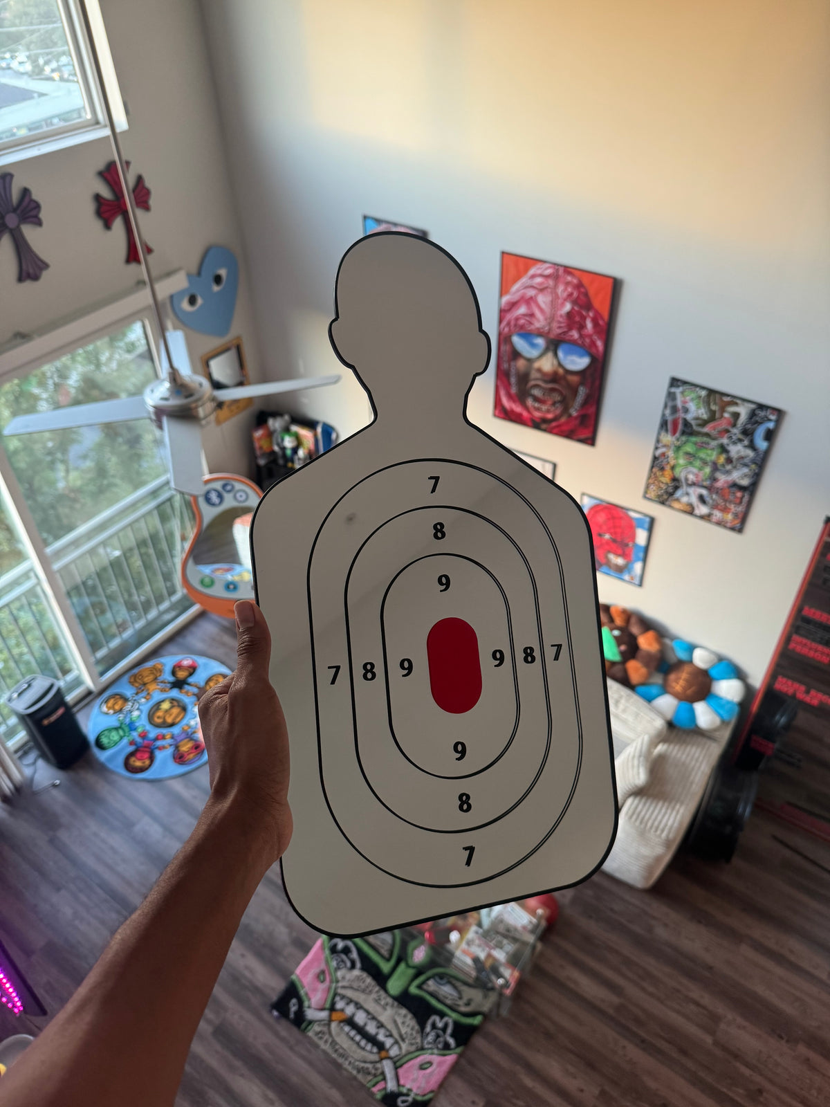 Bullseye Mirror