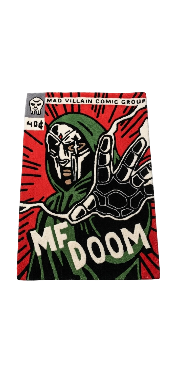 Mad Villain Comic Tufted Rug