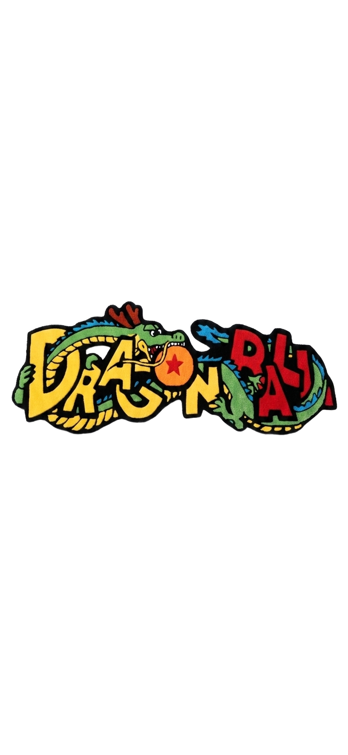 Dragon Shenron Banner Rug white background